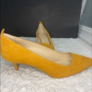 Everlane The Editor Heel Suede